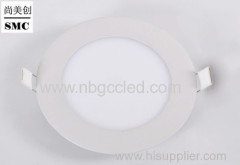 9W Round Non-Dimmable LED Recessed Ceiling Panel Lights Natural White