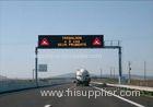 Single Chip 1R1W IP65 Speed Limit Led Display Traffic Signs Controlled by PC