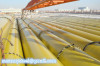 HDPE coating steel pipe for gas oil transport