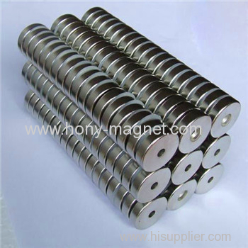 Rare earth neodymium disc magnets with holes