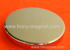 Sintered neodymium strong rare earth magnet disc