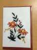 Handmade quilling flower card