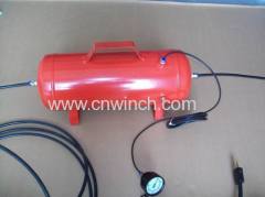 Air Compressor with double cylinder