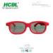 Reald Red Plastic 3D Glasses