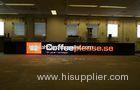 High Color Contrast 16dots * 16dots Waterproof Perimeter LED Advertising Boards Screen
