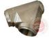 AISI 4140 4340 Forged Steel tee Valves / spool valve Free Forging With ingot smelting