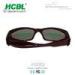 Large Frame Master Image Stereoscopic 3D Glasses With 0.72 - 1.00mm TAC Filter Lens