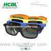Deep Blue Coating Hard structure IMAX Reald 3D Glasses With 0.26 ~ 0.4 mm Filter Lens