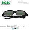 Logo Printed IMAX 3D Glasses Black For 3D Digital Entertainment