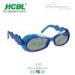 Cute Deep Blue Frame Kid 3D Glasses / Eyeglasses For Passive 3D TVs