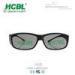 PC Frame Reusable Passive Circular Polarized 3d Glasses For 3D 4D 5D 6D 7D Movies