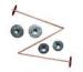 Custom Copper Plated SS304 CD Insulation Stud Welding Pins For Skyscrapers, Power Plant