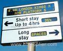 High Resolution Moving Road / Signage Led Traffic Signs for Outdoor Advertising