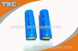 High Energy Density 3.7v Lithium Ion Cylindrica Battery LIR 17500 1100mAh Energy Type