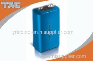 High Open Circuit Voltage Primary Lithium Li-Mn Battery CR9V 600mAh
