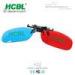 Clip On Complementary Colorful Anaglyph 3D Glasses / Eyewear Disposable 140* 42mm