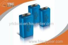 9V Primary Lithium Li-MnO2 Battery 1200mAh for Medical Devices with High energy density