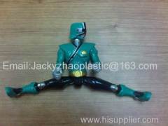 Customized plastic action figure character toy
