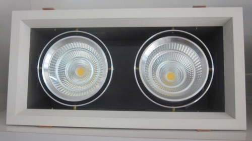 18W COB LED Recessed Grille Downlights for shop