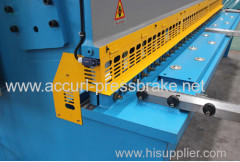 Hydraulic shearing machine 10mm swing beam 3200mm cutting machine plate cutter