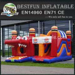Theme inflatable bouncy combo