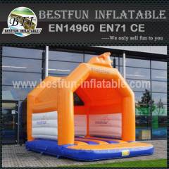 Branded inflatable bounce house