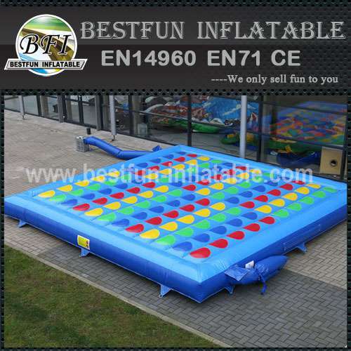Giant inflatable Twister game custom