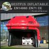 Hockey helmet inflatable tent