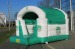 Bounce house with obstacle course