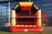 Bounce house with velcro banners