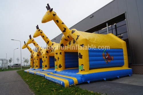 Castle inflatable giraffe custom