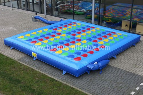 Giant inflatable Twister game custom