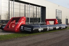 Human Foosball inflatable game