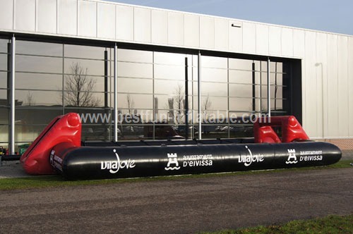 Human Foosball inflatable game