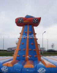 Inflatable climbing tower measurement