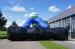 Interactive inflatable labyrinth games