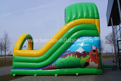 Inflatable Jungle custom slide