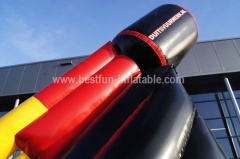Inflatable rocket measure design