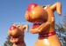 Adevertising inflatable cartoon dog