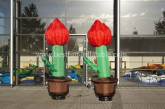 PVC Inflatable tulips measure