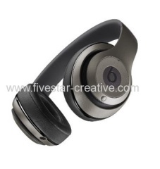 Beats by Dr.Dre Studio 2.0 Adaptive Noise Cancelling On-Ear Headphones with Control Talk Titanium