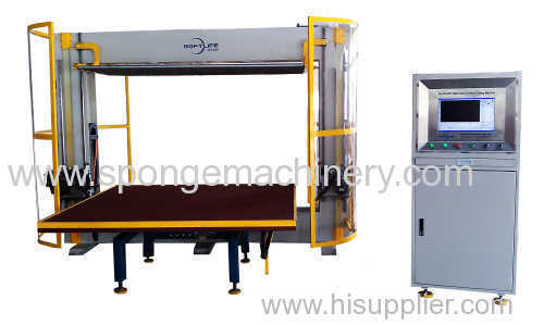 CNC Computerized Contour Sponge Cutting Machine