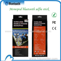 bluetooth stick selfies monopod