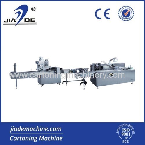 Automatic Pillow Packing And Cartoning Machine Production Line