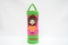 cartoon plush 7#girl cylindrical pencil bags