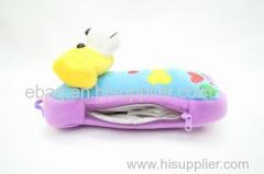 cartoon plush shape of bone dog pencil bags