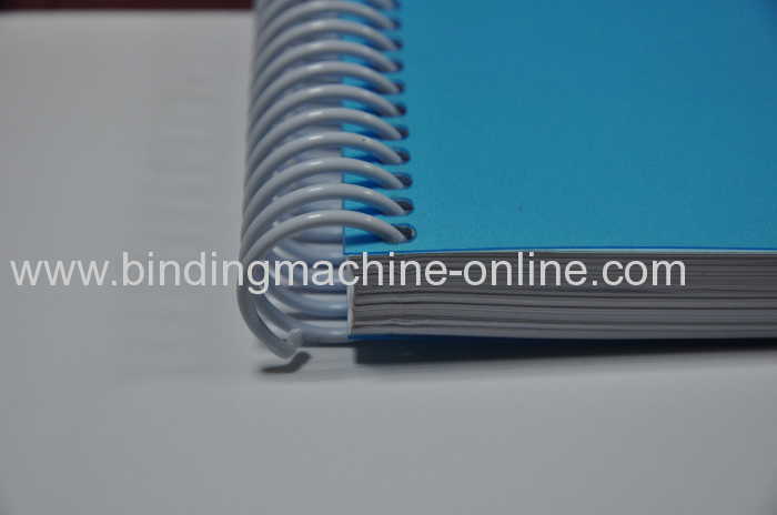 Wide coil plier for coil binding finishing 