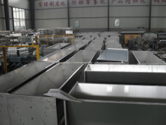 Double-side-welding stainless-steel trough products
