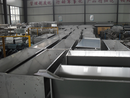 Double-side 7-direction stainless steel trough