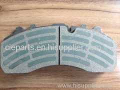 semi-metal brake pad high quality friciton material used for make the car stop moving